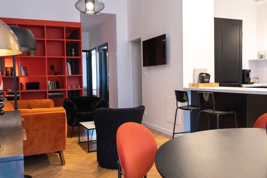 E Fauvette Appartement De Standing Avec Terrasse Επερνέ Εξωτερικό φωτογραφία