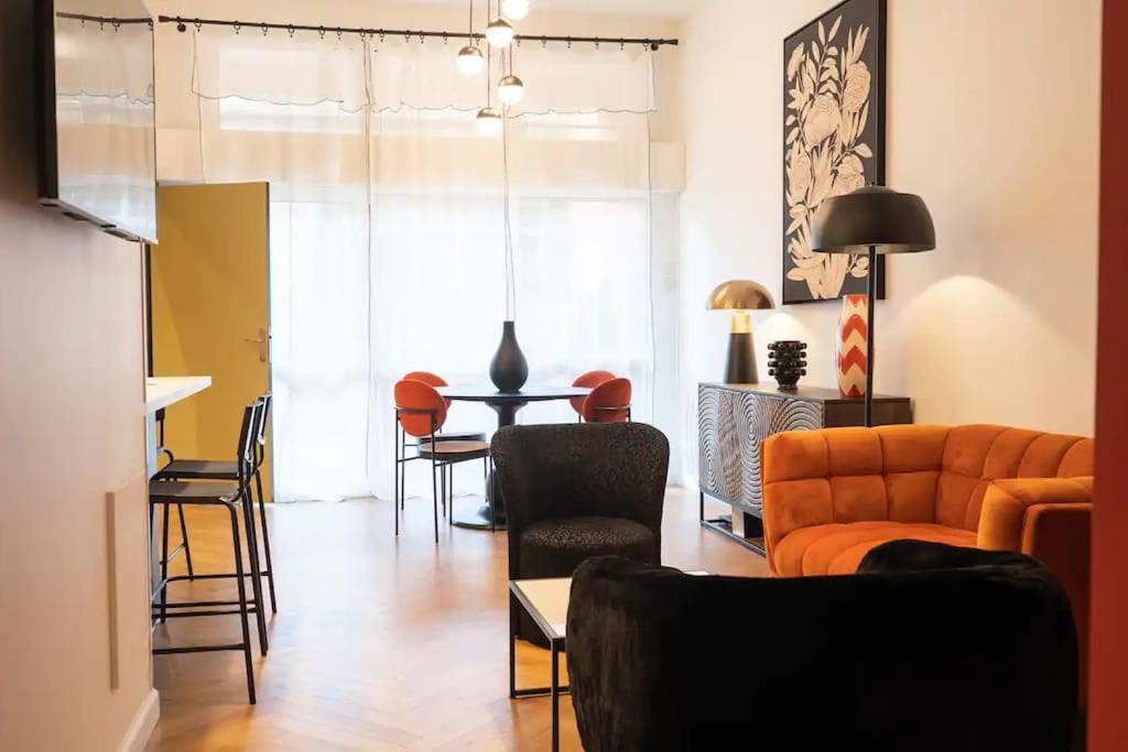 E Fauvette Appartement De Standing Avec Terrasse Επερνέ Εξωτερικό φωτογραφία